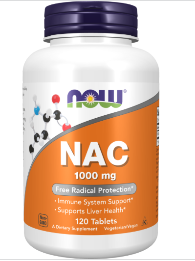 NOW NAC 1000mg 120 Tablets