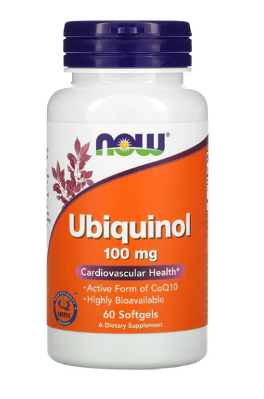 NOW Ubiquinol 100mg 60 Softgels