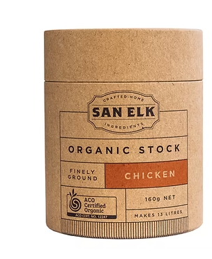San Elk Organic Stock Chicken 160g