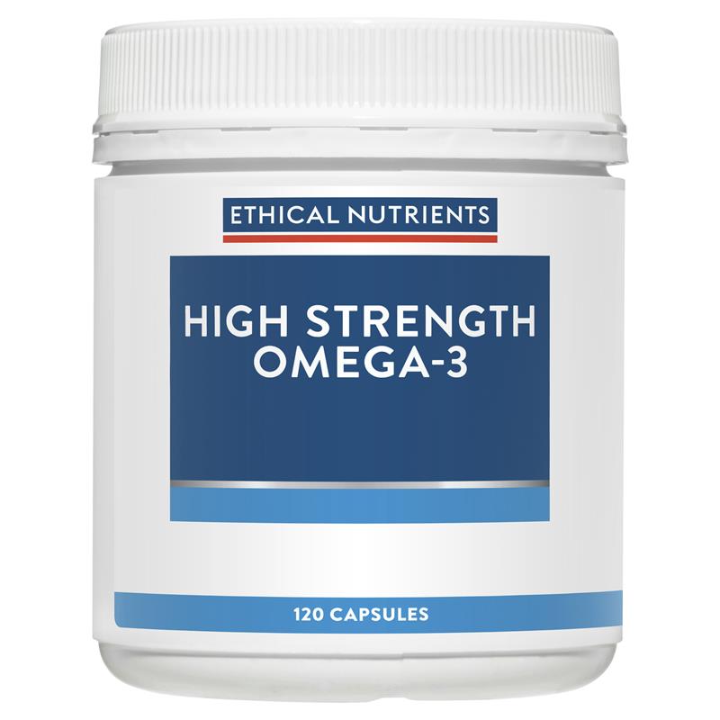 Ethical Nutrients High-Strength Omega 3 Oil 120 Capsules