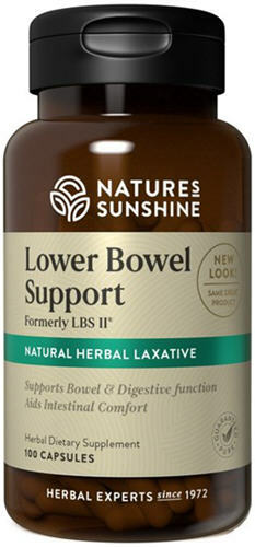 Natures Sunshine Lower Bowel Support (LBS II) 100 Capsules