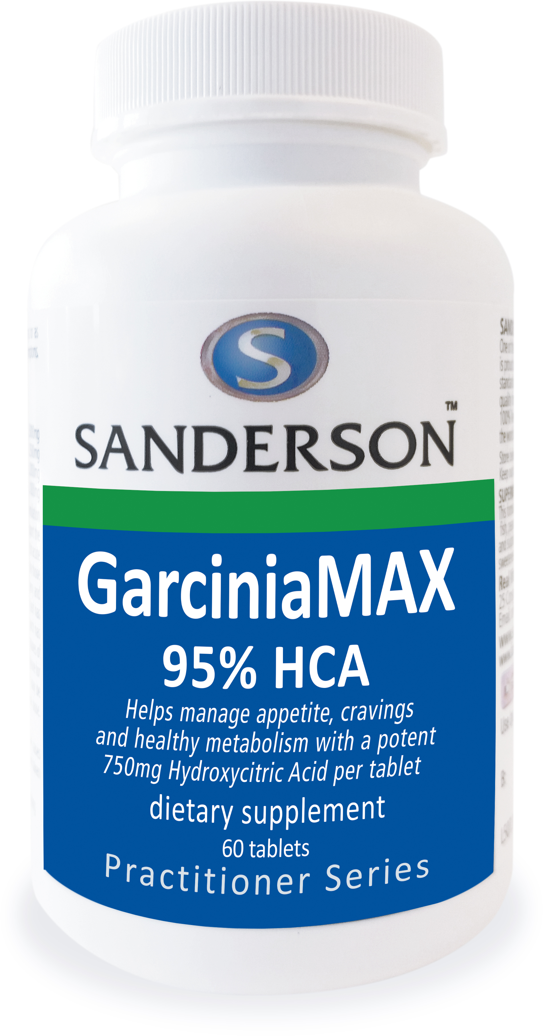 Sanderson GarciniaMAX 95% HCA 60 Tablets