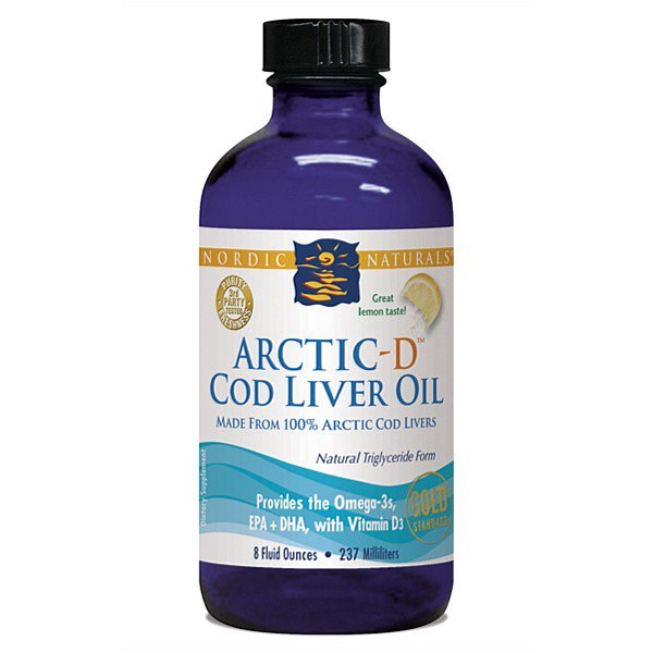 Nordic Naturals Arctic-D Cod Liver Oil 237ml