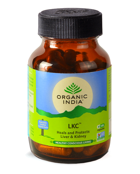 Organic India Liver Kidney Care 90 Vegetable Capules
