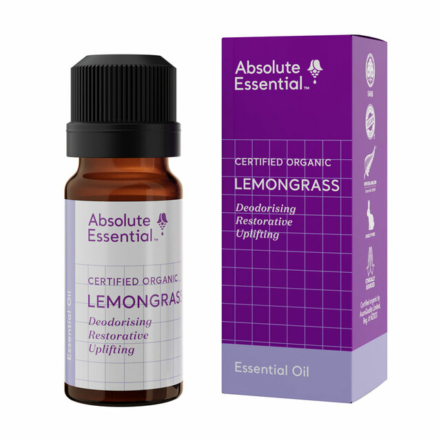 Absolute Essential Lemongrass Oil Organic 10ml