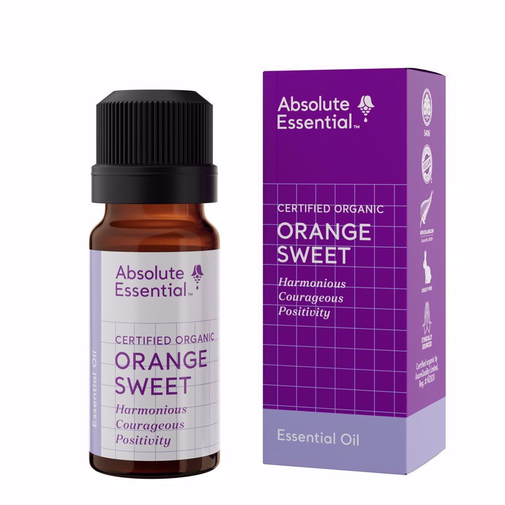 Absolute Essential Orange Sweet Oil Organic 10ml