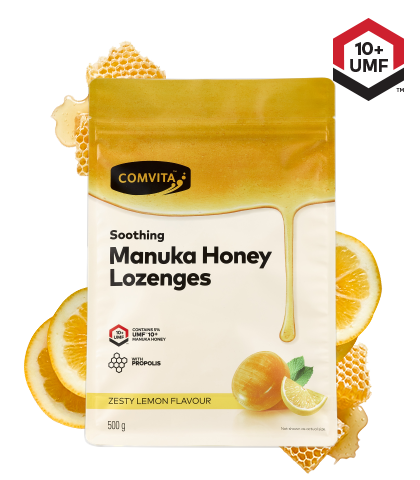 Comvita Manuka Honey Lozenges Zesty Lemon Flavour - 500 gram