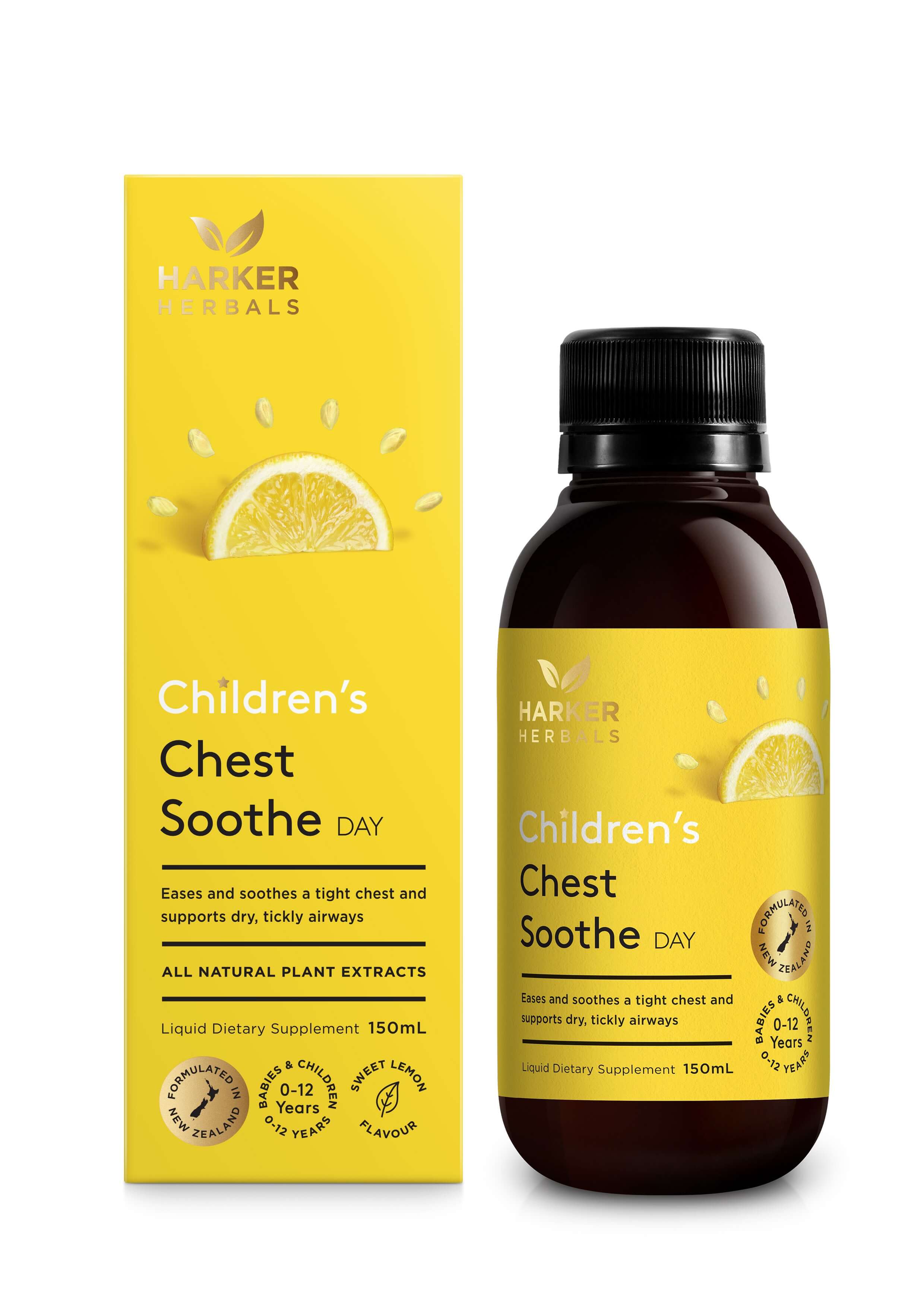 Harker Herbals Childrens Chest Soothe Day 150ml