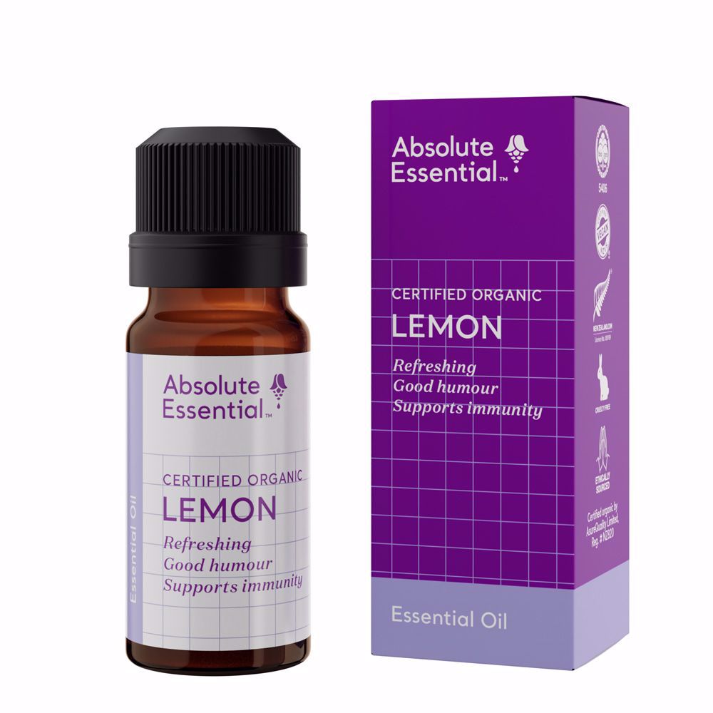 Absolute Essential Lemon Oil Certified Organic  10ml